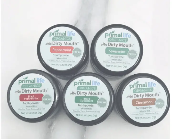 Primal Life Dirty Mouth Tooth Powder