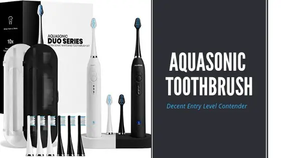 Aquasonic Electric Toothbrush – Perfect For Couples!