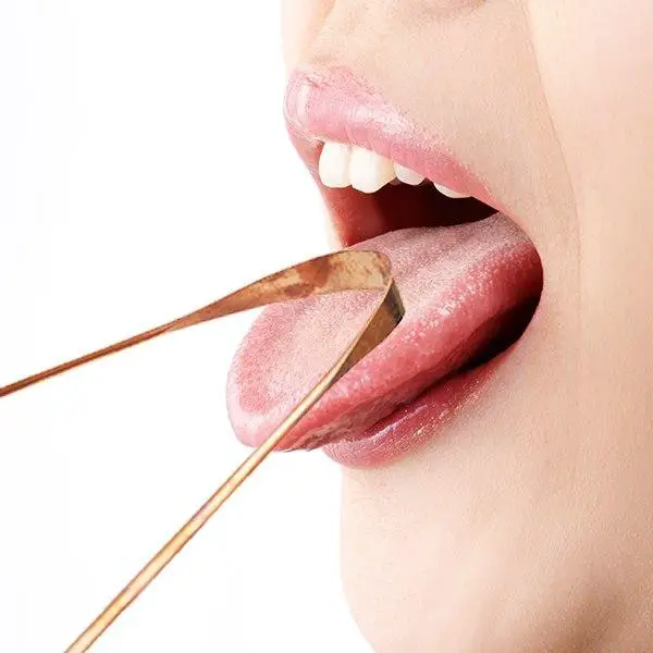 metal tongue scraper for halitosis